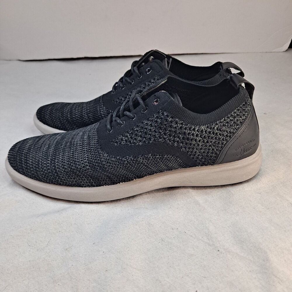 G.H. Bass & Co. Connor KT Oxford Mens Gray Black Casual Knit Shoes Size 9